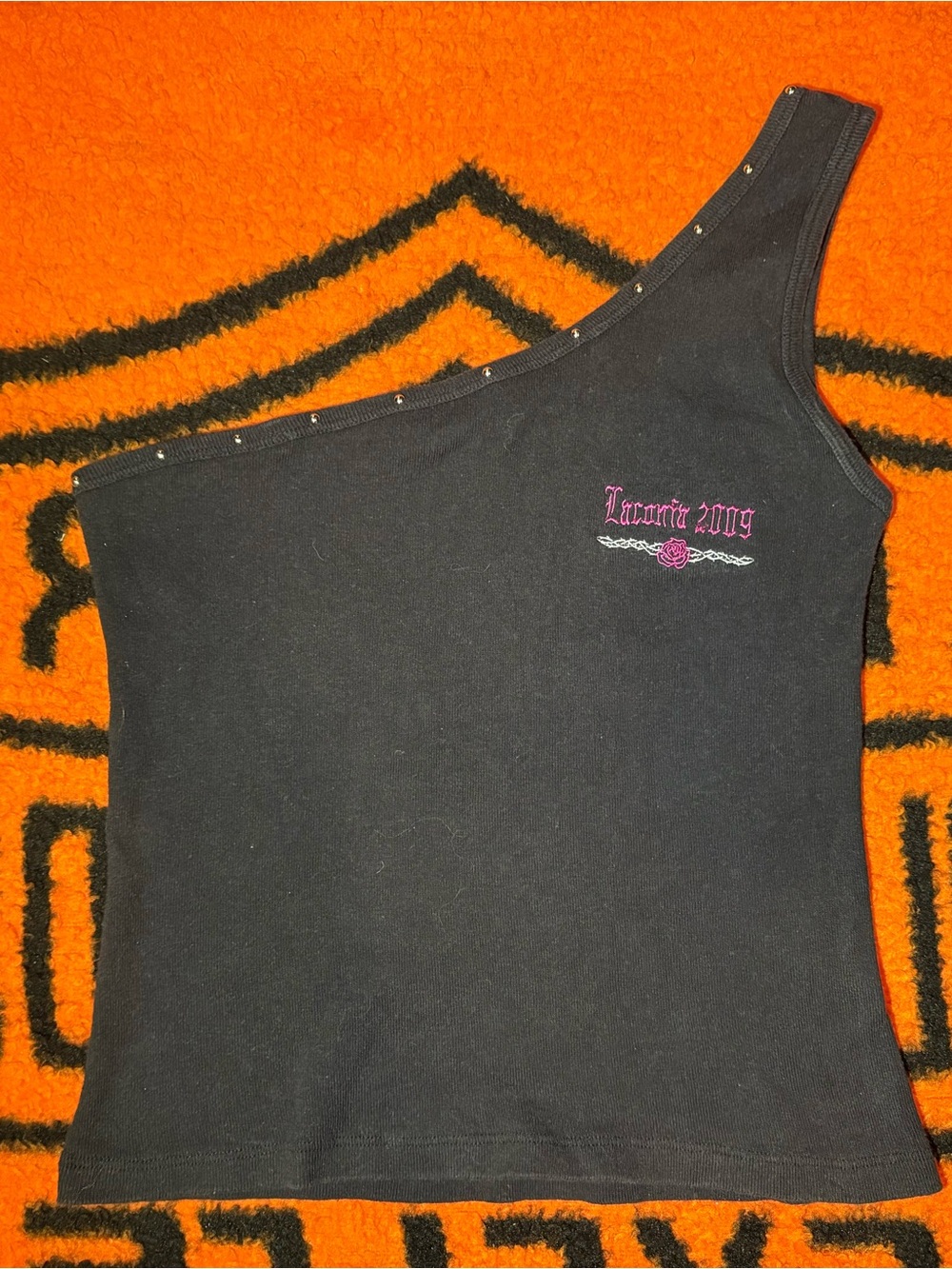 Vintage 2009 Laconia one shoulder tank